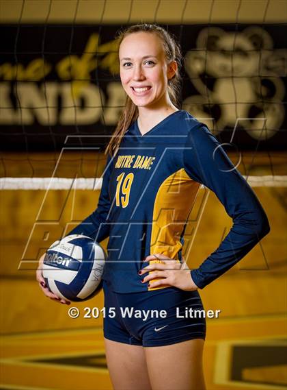 Thumbnail 3 in Notre Dame Academy (2015 Preseason Top 25 Photo Shoot)  photogallery.