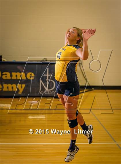 Thumbnail 1 in Notre Dame Academy (2015 Preseason Top 25 Photo Shoot)  photogallery.