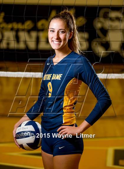Thumbnail 3 in Notre Dame Academy (2015 Preseason Top 25 Photo Shoot)  photogallery.
