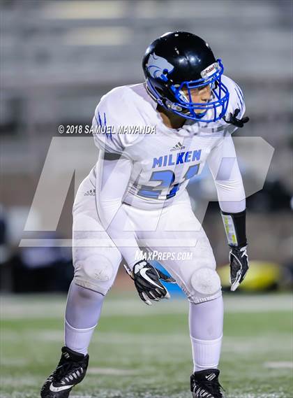 Thumbnail 3 in Flintridge Prep vs  Milken photogallery.