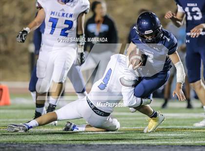 Thumbnail 1 in Flintridge Prep vs  Milken photogallery.