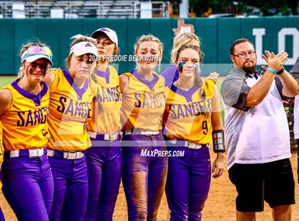 Thumbnail 2 in Calallen vs. Sanger (UIL 4A Softball Semifinal) photogallery.