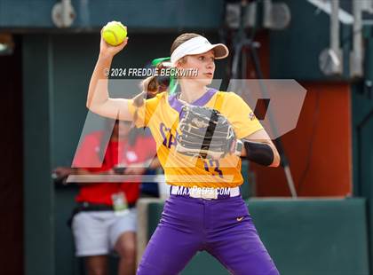 Thumbnail 2 in Calallen vs. Sanger (UIL 4A Softball Semifinal) photogallery.