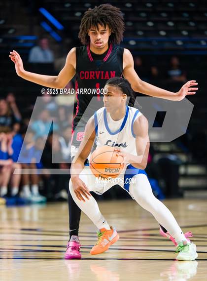 Thumbnail 2 in Corvian Community vs Southern Wake Academy (NCHSAA 1A Final) photogallery.