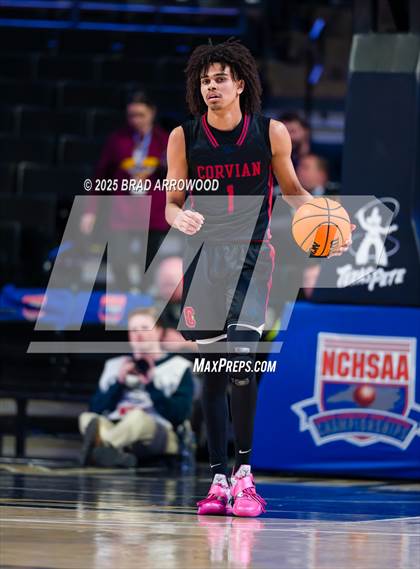 Thumbnail 3 in Corvian Community vs Southern Wake Academy (NCHSAA 1A Final) photogallery.