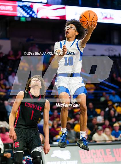 Thumbnail 3 in Corvian Community vs Southern Wake Academy (NCHSAA 1A Final) photogallery.