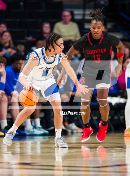 Thumbnail 3 in Corvian Community vs Southern Wake Academy (NCHSAA 1A Final) photogallery.