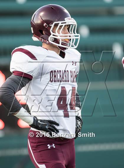 Thumbnail 1 in Aquinas Institute vs. Orchard Park (NYSPHSAA Class AA Regional Final) photogallery.