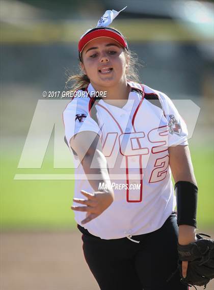 Thumbnail 1 in Village Christian vs. Alverno Heights Academy photogallery.