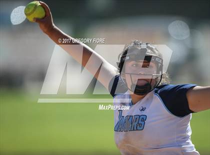 Thumbnail 2 in Village Christian vs. Alverno Heights Academy photogallery.