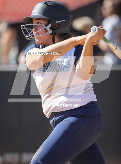 Thumbnail 3 in Village Christian vs. Alverno Heights Academy photogallery.