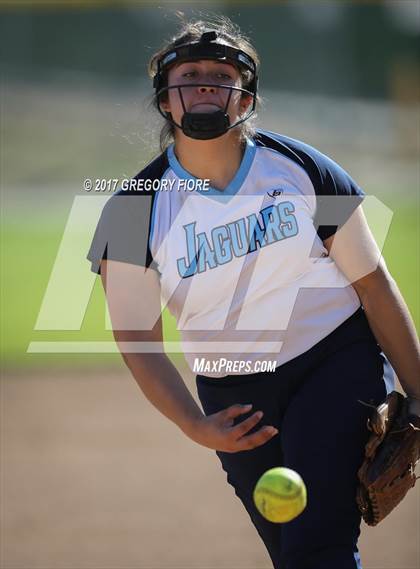 Thumbnail 1 in Village Christian vs. Alverno Heights Academy photogallery.