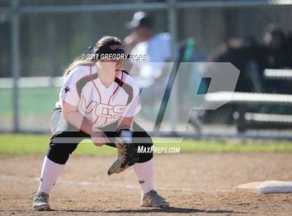 Thumbnail 3 in Village Christian vs. Alverno Heights Academy photogallery.