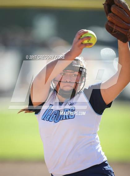 Thumbnail 1 in Village Christian vs. Alverno Heights Academy photogallery.
