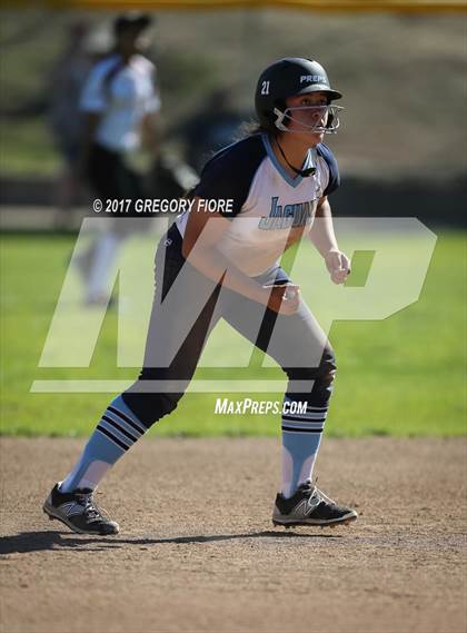 Thumbnail 3 in Village Christian vs. Alverno Heights Academy photogallery.