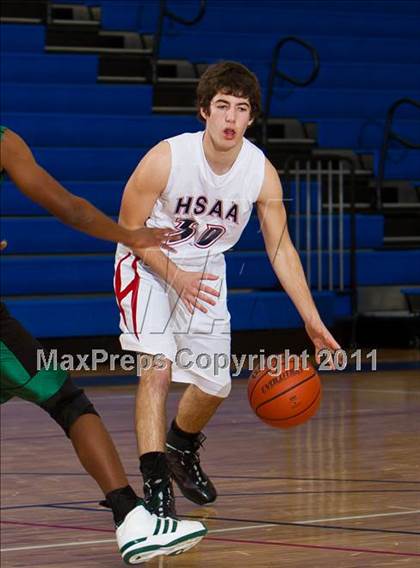 Thumbnail 2 in Dallas HSAA South vs Happy Hill Farm (Lake Country Classic) photogallery.