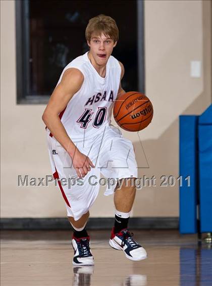Thumbnail 1 in Dallas HSAA South vs Happy Hill Farm (Lake Country Classic) photogallery.