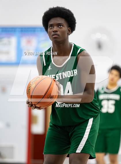 Thumbnail 3 in Westmoor vs. Burlingame (Burlingame Lions Invitational) photogallery.
