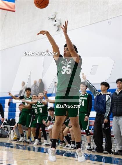 Thumbnail 2 in Westmoor vs. Burlingame (Burlingame Lions Invitational) photogallery.