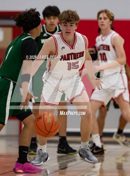 Thumbnail 3 in Westmoor vs. Burlingame (Burlingame Lions Invitational) photogallery.