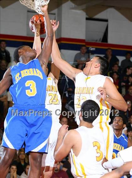 Thumbnail 1 in St. Bernard vs. Cantwell-Sacred Heart photogallery.
