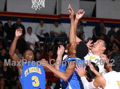 Thumbnail 1 in St. Bernard vs. Cantwell-Sacred Heart photogallery.