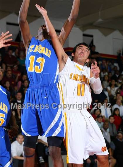 Thumbnail 1 in St. Bernard vs. Cantwell-Sacred Heart photogallery.