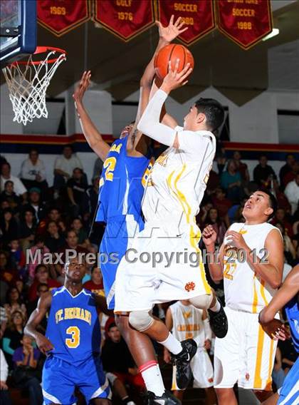 Thumbnail 3 in St. Bernard vs. Cantwell-Sacred Heart photogallery.