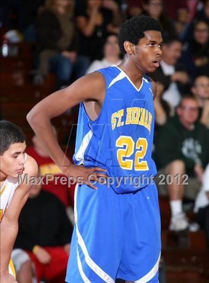 Thumbnail 1 in St. Bernard vs. Cantwell-Sacred Heart photogallery.