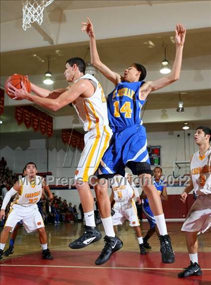 Thumbnail 1 in St. Bernard vs. Cantwell-Sacred Heart photogallery.