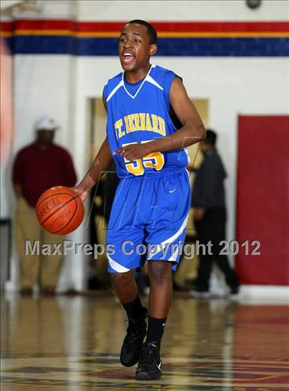 Thumbnail 1 in St. Bernard vs. Cantwell-Sacred Heart photogallery.