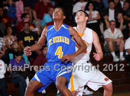 Thumbnail 1 in St. Bernard vs. Cantwell-Sacred Heart photogallery.