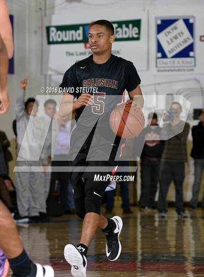 Thumbnail 3 in Salesian College Preparatory vs. Gridley (Gridley Invitational) photogallery.