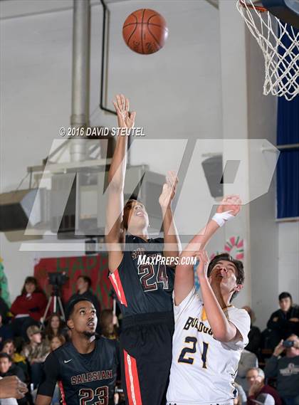 Thumbnail 1 in Salesian College Preparatory vs. Gridley (Gridley Invitational) photogallery.
