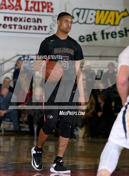 Thumbnail 3 in Salesian College Preparatory vs. Gridley (Gridley Invitational) photogallery.