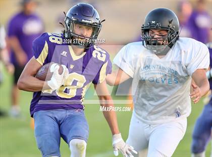 Thumbnail 2 in Mountainside vs Wickenburg (Scrimmage) photogallery.