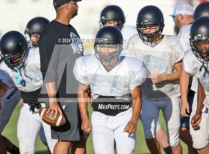 Thumbnail 1 in Mountainside vs Wickenburg (Scrimmage) photogallery.