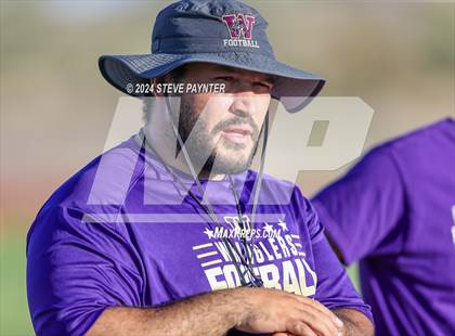 Thumbnail 2 in Mountainside vs Wickenburg (Scrimmage) photogallery.
