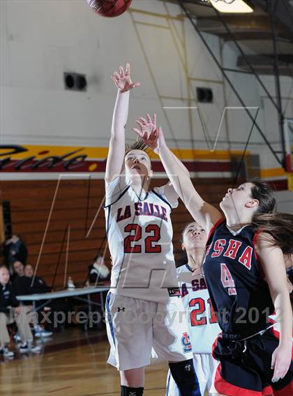 Thumbnail 3 in La Salle vs. Flintridge Sacred Heart (La Canada Tournament) photogallery.