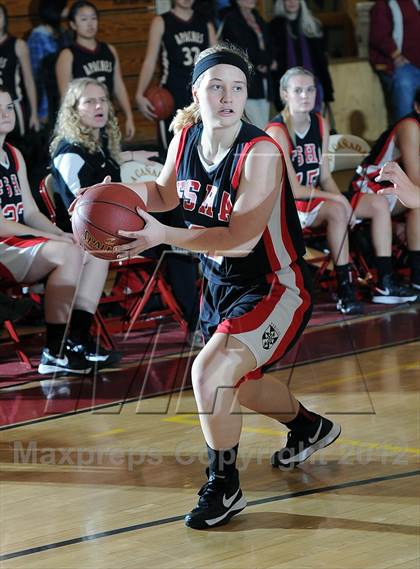 Thumbnail 3 in La Salle vs. Flintridge Sacred Heart (La Canada Tournament) photogallery.