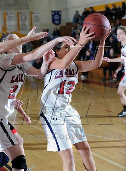 Thumbnail 1 in La Salle vs. Flintridge Sacred Heart (La Canada Tournament) photogallery.