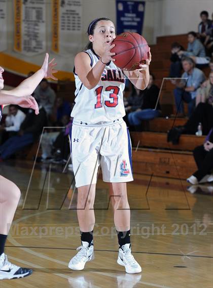 Thumbnail 1 in La Salle vs. Flintridge Sacred Heart (La Canada Tournament) photogallery.
