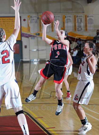 Thumbnail 3 in La Salle vs. Flintridge Sacred Heart (La Canada Tournament) photogallery.
