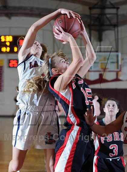 Thumbnail 1 in La Salle vs. Flintridge Sacred Heart (La Canada Tournament) photogallery.
