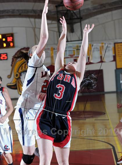 Thumbnail 3 in La Salle vs. Flintridge Sacred Heart (La Canada Tournament) photogallery.