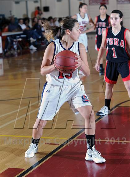 Thumbnail 2 in La Salle vs. Flintridge Sacred Heart (La Canada Tournament) photogallery.