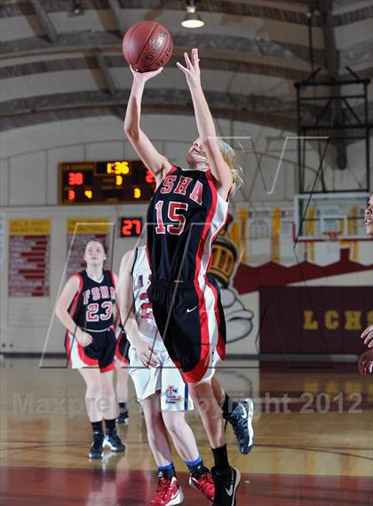 Thumbnail 3 in La Salle vs. Flintridge Sacred Heart (La Canada Tournament) photogallery.