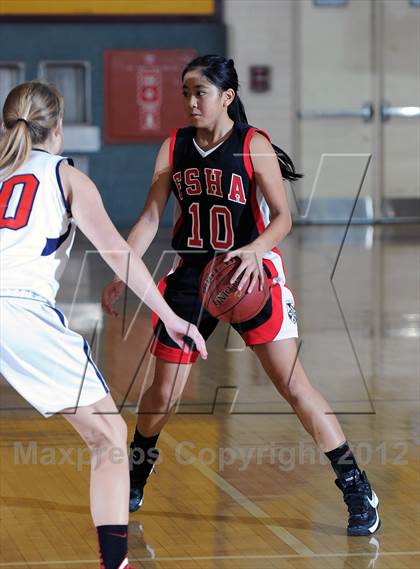 Thumbnail 1 in La Salle vs. Flintridge Sacred Heart (La Canada Tournament) photogallery.