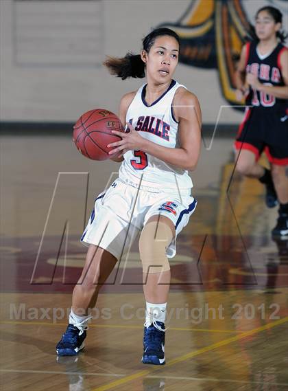 Thumbnail 3 in La Salle vs. Flintridge Sacred Heart (La Canada Tournament) photogallery.