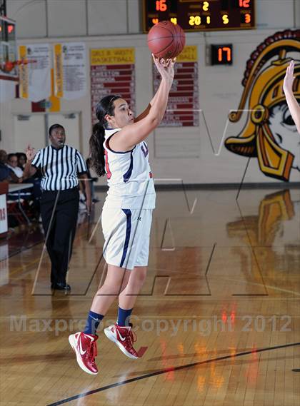 Thumbnail 2 in La Salle vs. Flintridge Sacred Heart (La Canada Tournament) photogallery.